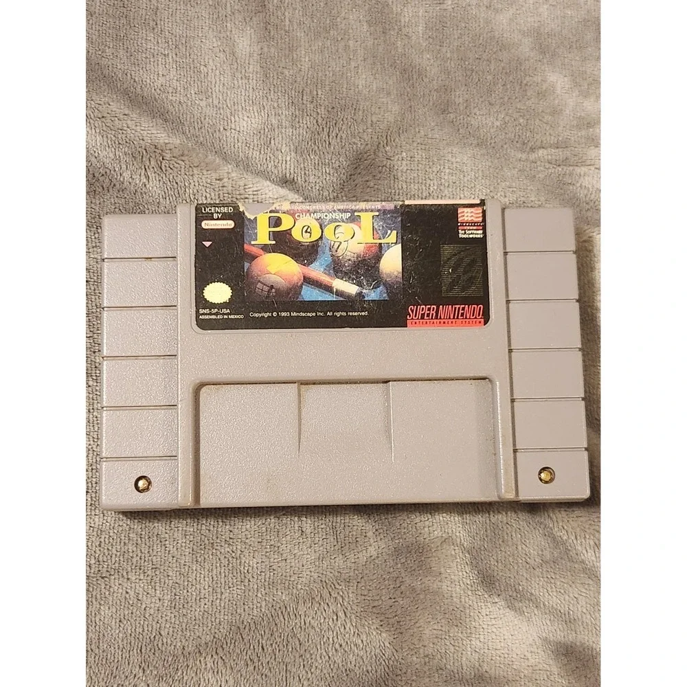 Championship Pool (Super Nintendo Entertainment System, 1993)